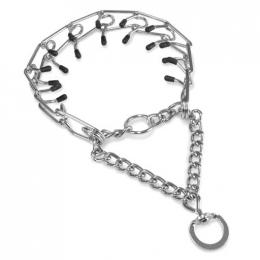 Arquivet Metall Stachelhalsband Mit Schutz 60Cm X 4Mm