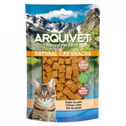 Arquivet Natürlicher Snack Für Katzen Hühnerwürfel 50 Gr