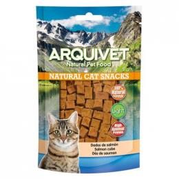 Arquivet Natürlicher Snack Für Katzenlachswürfel 50 Gr