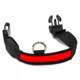 Arquivet Rotes Led-Leuchthalsband Für Hunde 48-60X2,5 Cm