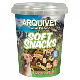 Arquivet Soft Snacks Knochen & Herz Mix 800 Gr