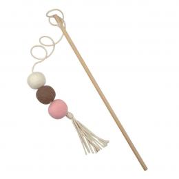 Aumüller Katzen-Spielangel Filoa mit Filzkugeln