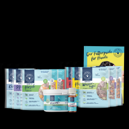 BARF Kennenlernbox Classic für Hunde - 1860g ✓ 100% Lebensmittelqualität ✓ Adult von Pets Deli