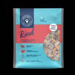 BARF Rind für Hunde - 400g / 5er Pack ✓ 100% Lebensmittelqualität ✓ Adult von Pets Deli
