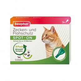 beaphar SPOT-ON für Katzen - Sparpaket: 6 Pipetten x 0,8 ml
