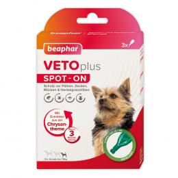 beaphar VETOplus SPOT-ON für kleine Hunde - 3 Pipetten x 1 ml