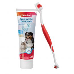 Beaphar Zahnpflege-Set - Zahnpasta & Bürste (100 g)