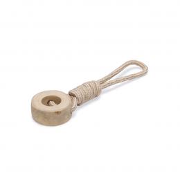 Beeztees Dirk Spieltau für Hunde aus Kaffeeholz - Medium - 31x8cm
