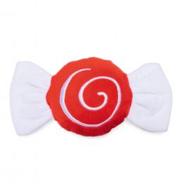 Beeztees Hundespielzeug Weihnachtsbonbon, rot/weiß - L 18 x B 9 x H 3,5 cm