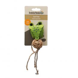 beeztees Katzenspielzeug Dschungel Raddi - ca. L 18 x B 6 x H 4 cm