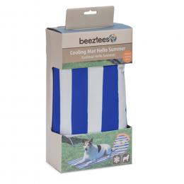 Beeztees Kühlmatte Hello Summer - Größe M: L 90 x B 50 cm