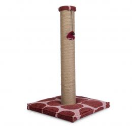 Beeztees NEXT GEN Kratzbaum Dotz rot 35x35x60 cm
