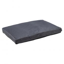 beeztees Orthopädisches Kissen Veo, dunkelgrau - ca. L 75 x B 50 x H 9 cm