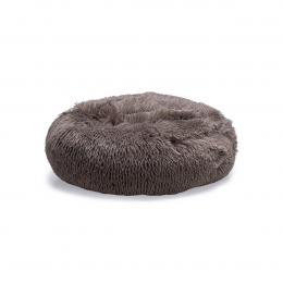 Beeztees Yala Hundebett Braun Plüsch Ø 50 cm