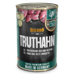 Belcando Super Premium 6 x 400 g - Truthahn mit Reis & Zucchini