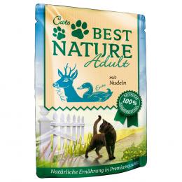 Best Nature Cat Adult 16 x 85 g - Wild, Ente & Nudeln
