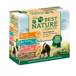 Angebot für Best Nature Cats Multipack Pouches Mix of 4 - Sparpaket: 16 x 85 g - Kategorie Katzenfutter & Zubehör / Katzenfutter nass / Best Nature / Pouch.  Lieferzeit: 1-2 Tage -  jetzt kaufen.