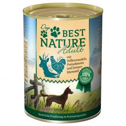 Best Nature Dog Adult 6 x 400 g - Wild, Huhn & Nudeln