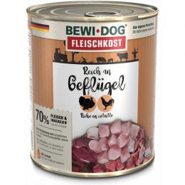 BEWI DOG fleischkost reich an Gefl�gel - 800 g (3,24 € pro 1 kg)