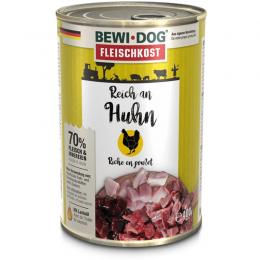 BEWI DOG fleischkost reich an Huhn - 400 g (3,93 € pro 1 kg)