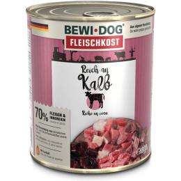 BEWI DOG fleischkost reich an Kalb - 800 g (2,74 € pro 1 kg)