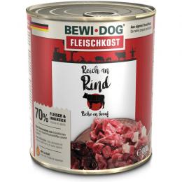 BEWI DOG fleischkost reich an Rind - 800 g (3,04 € pro 1 kg)