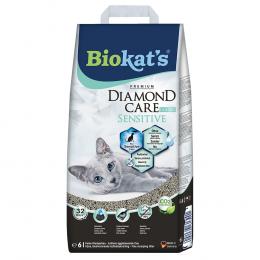 Biokat's Diamond Care Sensitive Classic Katzenstreu - 2 x 6 l