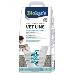 Biokat´s Diamond Care Vet Line Attracting & Calming Katzenstreu - 10 l