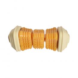 Bobby Hundespielzeug Onigiri - gelb: L 14,5 x B 6,5 x H 6,5 cm