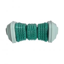 Bobby Hundespielzeug Onigiri - grün: L 14,5 x B 6,5 x H 6,5 cm