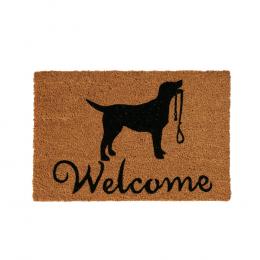 Boltze Fußmatte Hund - L 60 x B 40 x H 1,5 cm