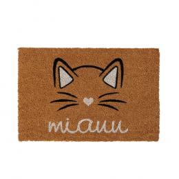 Boltze Fußmatte Miauu - L 60 x B 40 x H 1,5 cm