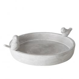 Boltze Vogeltränke Badum - L 30 x B 24 x H 11 cm