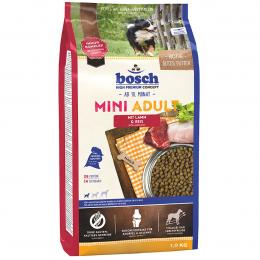 Bosch Hundefutter Mini Adult Lamm und Reis 2x15kg