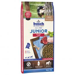 bosch Junior Sparpaket: 2 x 15 kg im gemischten Paket - Junior Lamm & Reis / Medium Junior