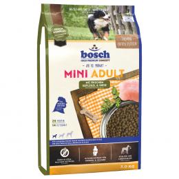 bosch Mini Adult Geflügel & Hirse - Sparpaket: 3 x 3 kg