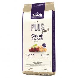 bosch Plus Strauß & Kartoffel - Sparpaket: 2 x 12,5 kg