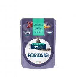 BOTANICAT FORZA10 Soft Paste Sterilized 7+ Years - Reich an Kaninchen (24 x 80 g)