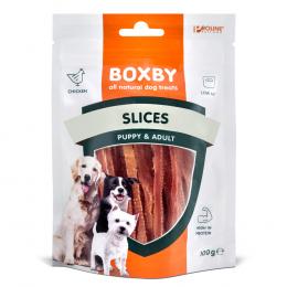 Angebot für Boxby Slices - Sparpaket: 3 x 100 g - Kategorie Hund / Hundesnacks / Kaustreifen & Kausticks / Getrocknetes Fleisch.  Lieferzeit: 1-2 Tage -  jetzt kaufen.