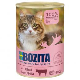 Bozita 6 x 400 g - Rind Pate