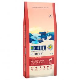 Bozita Dog Purely Adult Large Grain Free Lachs & Rind -  Sparpaket: 2 x 11 kg