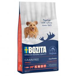 Bozita Grain Free Lachs & Rind für Kleine Hunde - Sparpaket: 2 x 3,5 kg