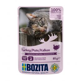 Bozita Häppchen in Soße Pouch 12 x 85 g - Pute