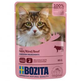 Angebot für Bozita Häppchen in Soße Pouch 12 x 85 g - Rind - Kategorie Katze / Katzenfutter nass / Bozita / Pouch.  Lieferzeit: 1-2 Tage -  jetzt kaufen.