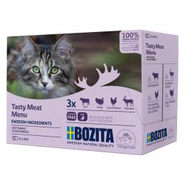 Bozita Häppchen in Soße Pouch 12 x 85 g - Viel Huhn
