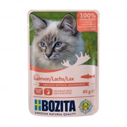 Bozita Pouch Häppchen in Gelee mit Lachs 12x85g