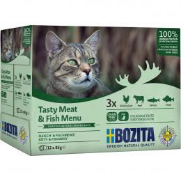 Bozita Pouch HiG Multibox FischundFleisch 12x85g