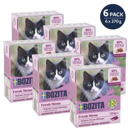 Bozita Tetra Häppchen in Sauce mit Garnelen 6x370 g