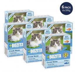Bozita Tetra Häppchen in Sauce Sterilised Saibling 6x370 g