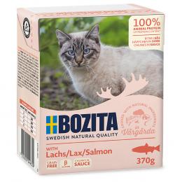 Angebot für Bozita Tetra Häppchen in Soße 6 x 370 g - Lachs - Kategorie Katze / Katzenfutter nass / Bozita / Tetra Recart.  Lieferzeit: 1-2 Tage -  jetzt kaufen.